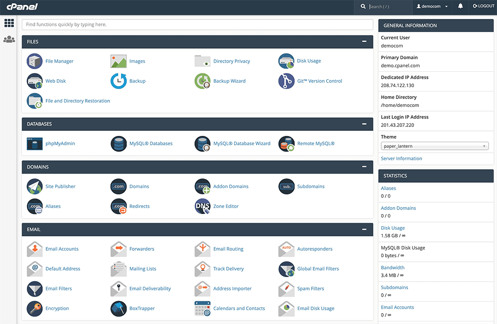 cPanel & WHM is a Linux-based